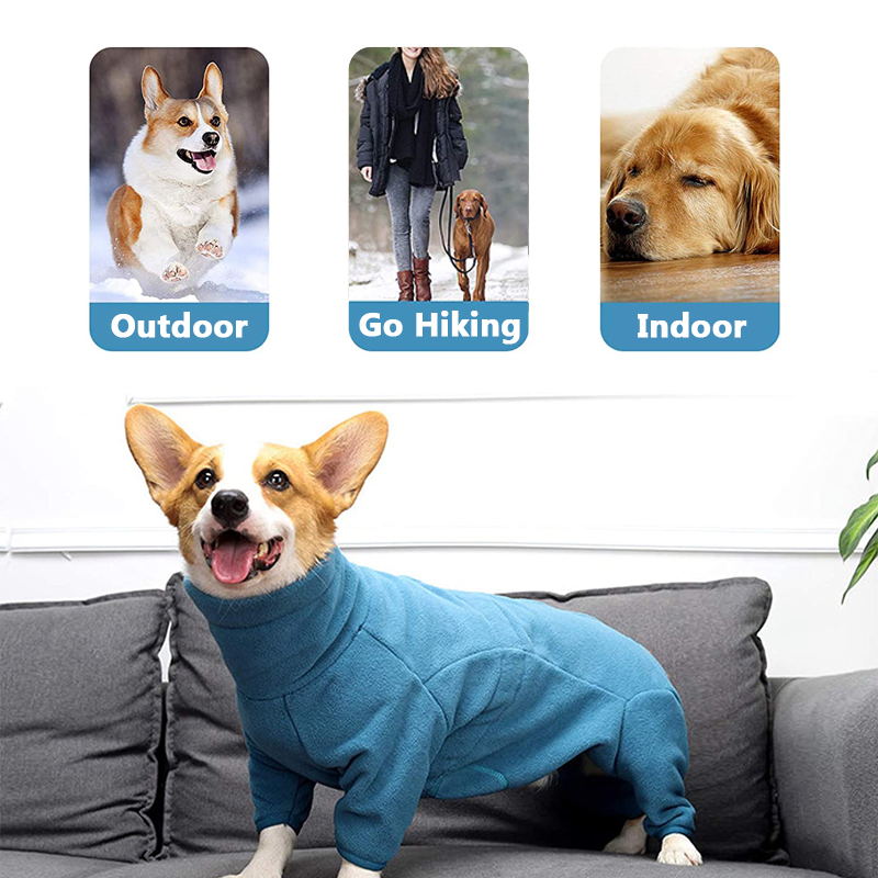 warm dog coat for indoor & outdoor