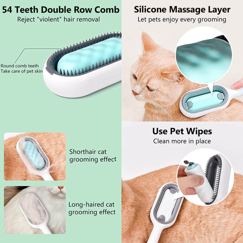 Cat hair discount remover brush