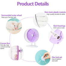 Load image into Gallery viewer, HiFuzzyPet Candy-Color Silent Hamster Wheel Exercise
