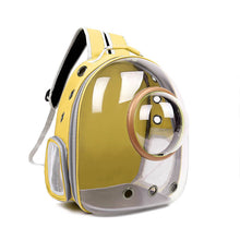 Load image into Gallery viewer, HiFuzzyPet Clear Cat Carrier Backpack with Window
