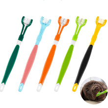 Load image into Gallery viewer, HIFuzzyPet 5/3PCs Toothbrush Care Dog Cat Cleaning Mouth
