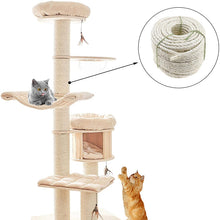 Load image into Gallery viewer, HiFuzzyPet Sisal Rope for Cats 328FT, 1/4in Diameter
