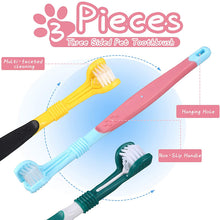 Load image into Gallery viewer, HIFuzzyPet 5/3PCs Toothbrush Care Dog Cat Cleaning Mouth
