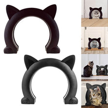 Load image into Gallery viewer, HiFuzzyPet Interior Cat Door for Door, Up to 30-lbs
