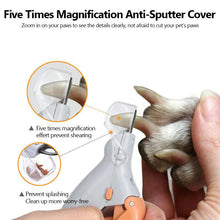 Load image into Gallery viewer, HiFuzzyPet Professional LED Dog Nail Clippers Scissors
