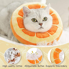 Load image into Gallery viewer, HiFuzzyPet Fruit Shaped Cat Cone Collar After Surgery
