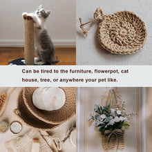 Load image into Gallery viewer, HiFuzzyPet Sisal Rope for Cats 328FT, 1/4in Diameter

