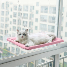 Load image into Gallery viewer, HiFuzzyPet Cat Window Hammock, Space Saving Window Perch for Cats
