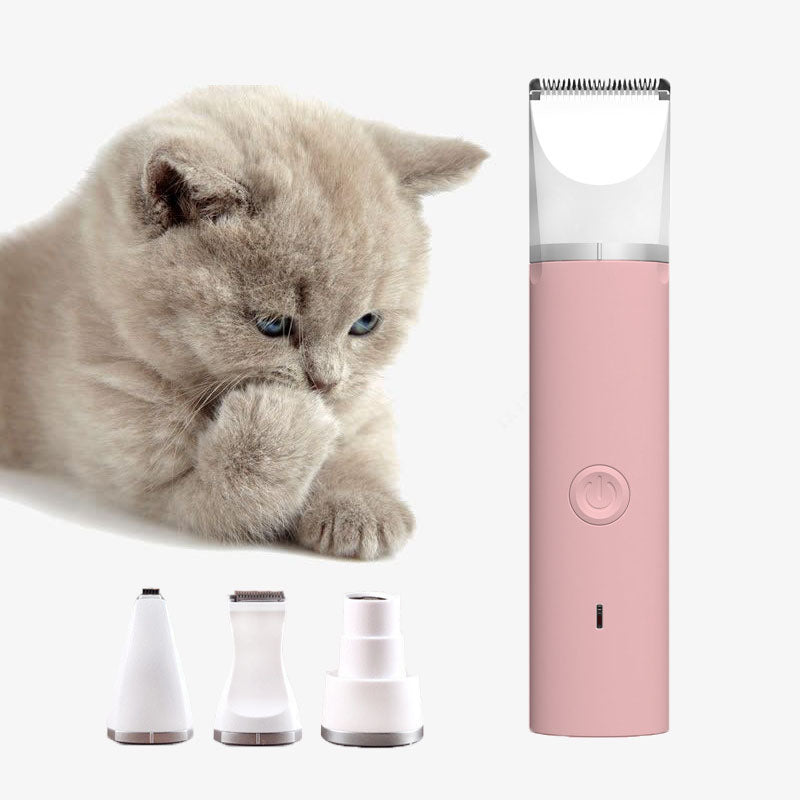 HiFuzzyPet Cat Haircut Shaver Set Rechargeable