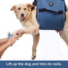 Load image into Gallery viewer, dog lift harness can lift up dog trim nails
