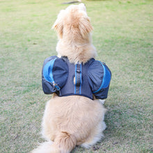 Load image into Gallery viewer, HiFuzzyPet Lightweight Dog Saddle Bags Pack for Hiking and Traveling
