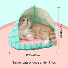 Load image into Gallery viewer, HiFuzzyPet Fruit Cute Cat Bed Pet Tent Bed
