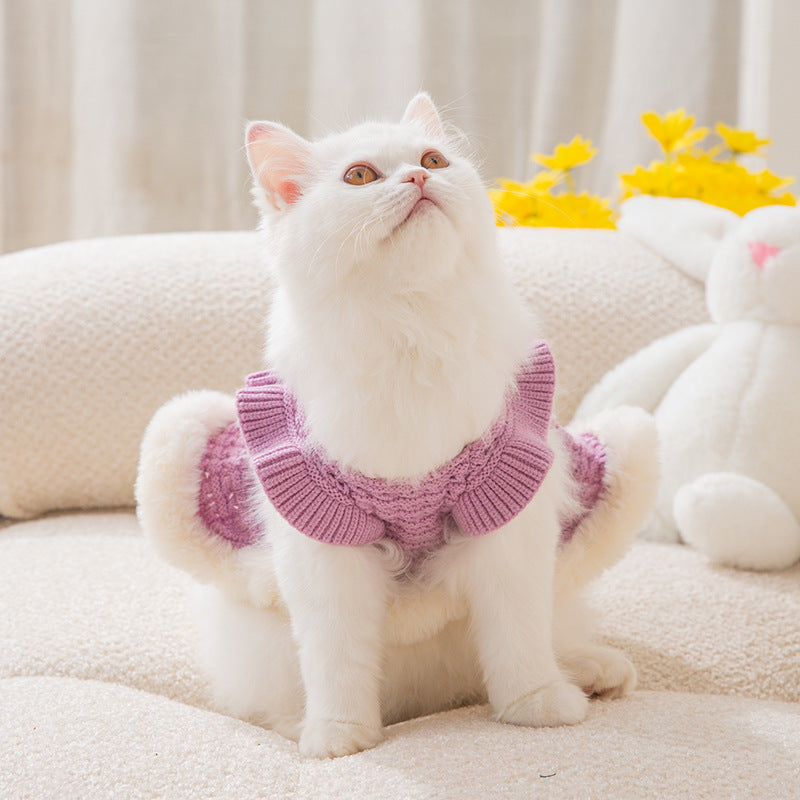 comfortable dog cat sweater 