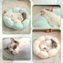 Load image into Gallery viewer, HiFuzzyPet Calming Cozy Donut Cat Bed
