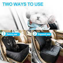 Load image into Gallery viewer, HiFuzzyPet 2 in 1 Dog Car Seat Front Seat Cover
