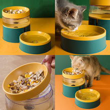 Load image into Gallery viewer, 2 in 1 Cat Bowl Feeder and Water Bowl Set
