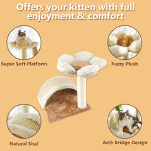 Load image into Gallery viewer, flower cat tree details

