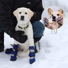 Load image into Gallery viewer, blue dog boot protects your dog&#39;s paws 
