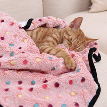 Load image into Gallery viewer, pink dog cat blankets 
