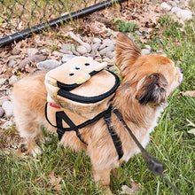 Load image into Gallery viewer, HiFuzzyPet Small Dog Hiking Backpack, Puppy Saddlebag
