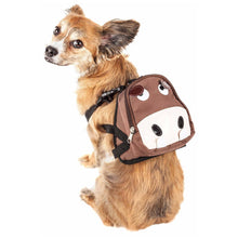 Load image into Gallery viewer, HiFuzzyPet Small Dog Hiking Backpack, Puppy Saddlebag
