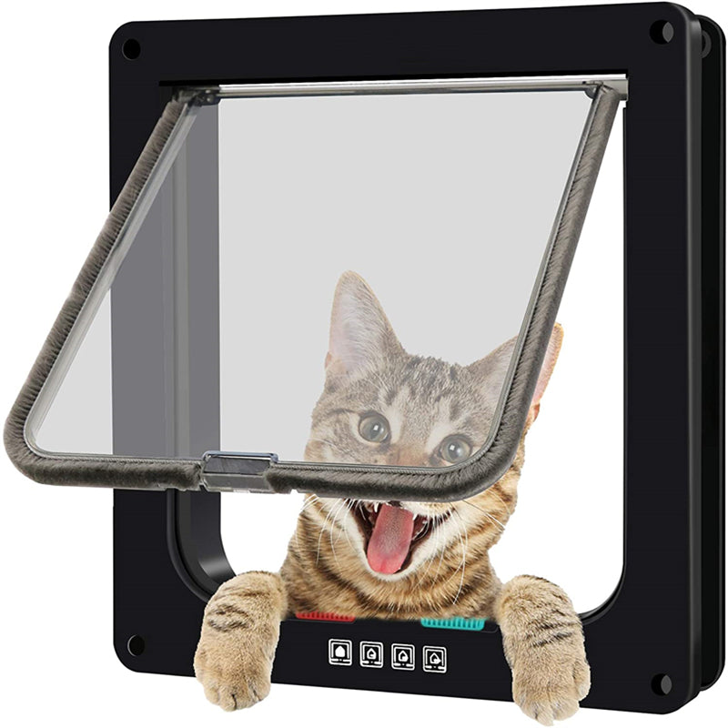 HiFuzzyPet Flap Door Compatible Install On Walls & Windows