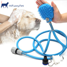 Load image into Gallery viewer, HiFuzzyPet Dog Shower Sprayer Attachment Tool in One
