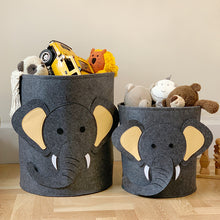 Load image into Gallery viewer, HiFuzzyPet Felt Dog Toy Basket, Pet Toys Storage Bin
