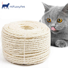 Load image into Gallery viewer, HiFuzzyPet Sisal Rope for Cats 328FT, 1/4in Diameter
