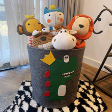 Load image into Gallery viewer, HiFuzzyPet Felt Dog Toy Basket, Pet Toys Storage Bin
