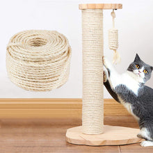 Load image into Gallery viewer, HiFuzzyPet Sisal Rope for Cats 328FT, 1/4in Diameter
