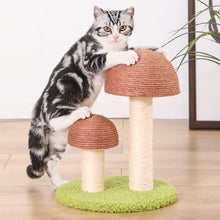 Load image into Gallery viewer, HiFuzzyPet Mushroom Scratching Post for Cat
