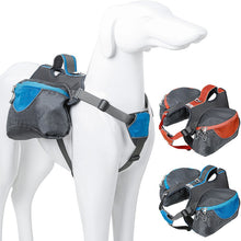 Load image into Gallery viewer, HiFuzzyPet Lightweight Dog Saddle Bags Pack for Hiking and Traveling

