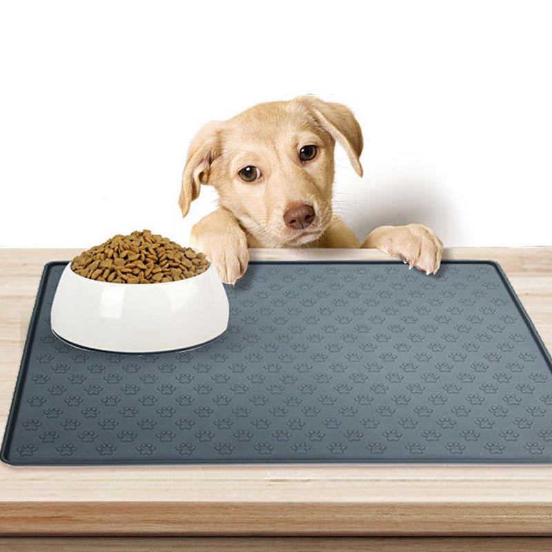 Silicone Dog Food mat,Waterproof Food Mat For Dogs,Non Slip And Easy To  clean Large Dog Bowl Mat Dog Placemat For Dog Eat – HiFuzzyPet