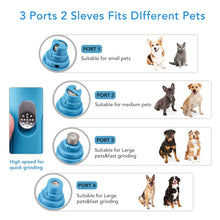 Load image into Gallery viewer, Hifuzzypet USB Rechargeable Dog Nail Grinder
