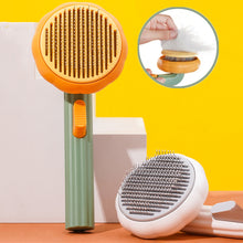 Load image into Gallery viewer, HiFuzzyPet Cute Pumpkin Shape Pet Self-Cleaning Brush
